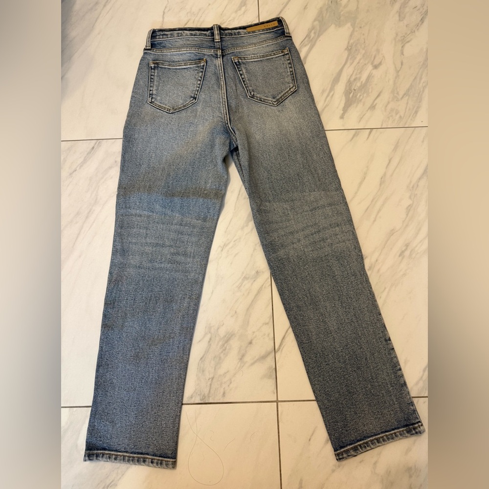 Cello Women's Straight Leg Blue Jeans - Picture 3 of 4